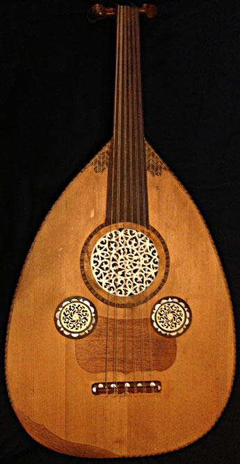 Shukri al-Moulki oud, front